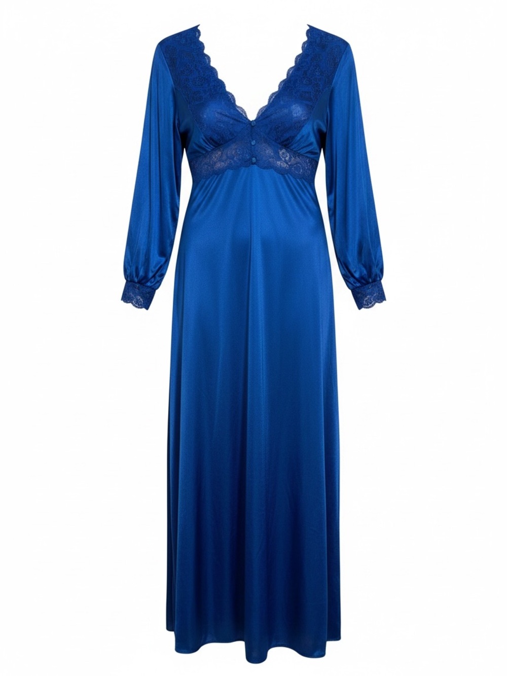 Shadowline-  blue robe lace detail